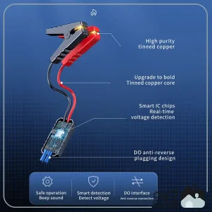 جامپ استارتر و کمپرسور چندکاره گرین لاین JX-84 | Green Lion JX-84 12V Jump Starter (Grey)