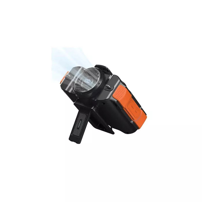 فن خنک کننده کمری، پاوربانک و چراغ قوه پرودو مدل PD-LFST164-BROG